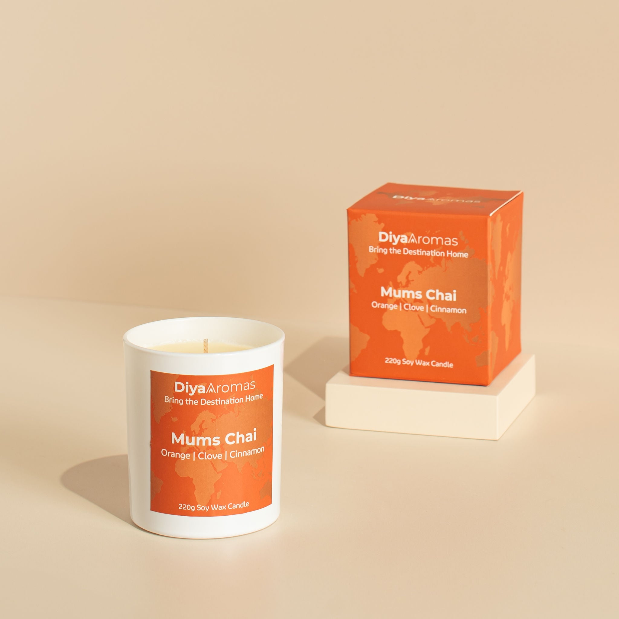 Mums Chai Candle