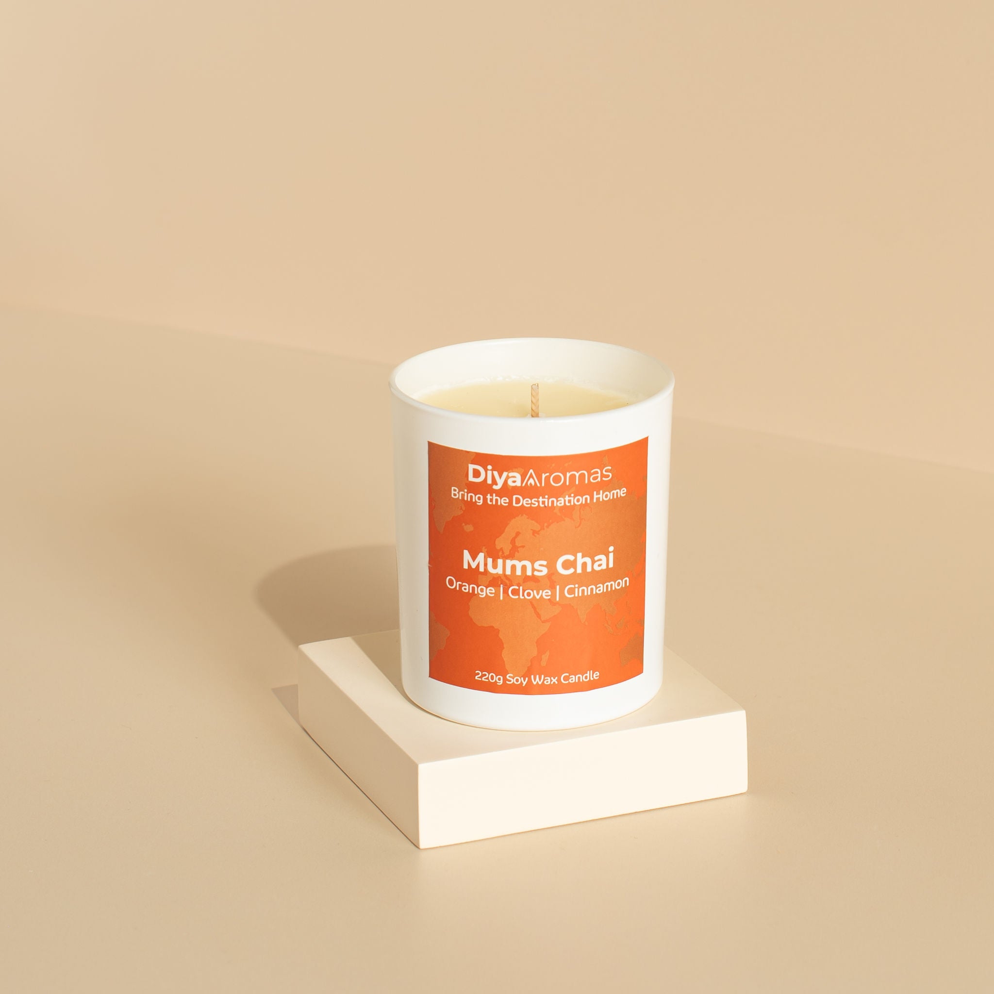 Mums Chai Candle