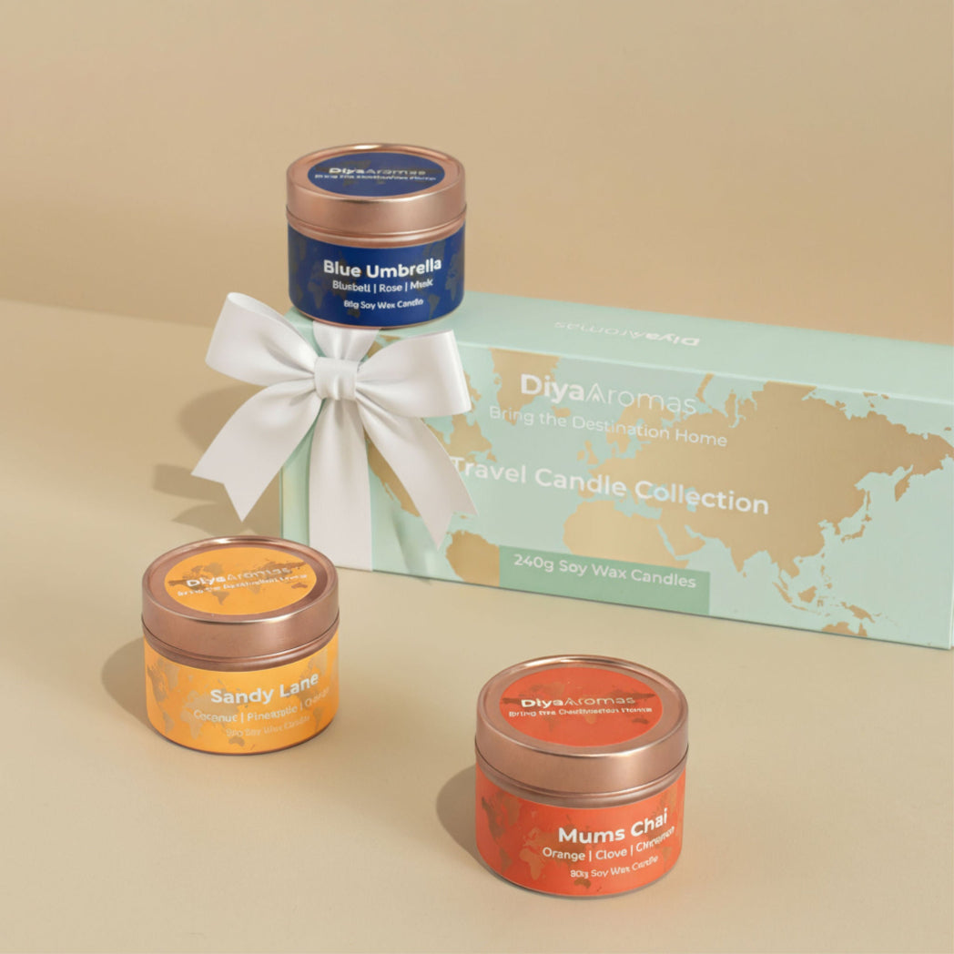 Travel Inspired Candles: Christmas Candles Perfect For Gifting